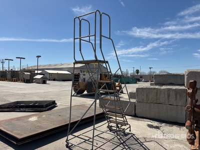 Cotterman 80 in Tall Portable Rolling Ladder