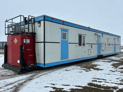 2001 Alta-Fab Wellsite Millennium 55 ft 5 in x 12 ft 2 in 2 Person Skid-Mounted Mobilny obóz