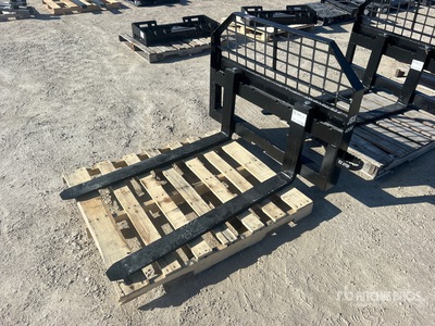 JBX 4000 48 in Skid Steer Forks (Unused)