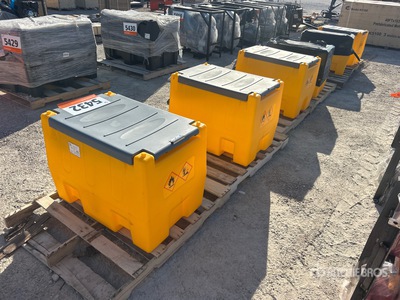 Quantity of (6) 60 gal Poly Diesel Tank (Unused)