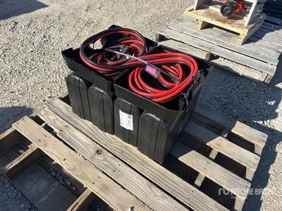 Quantity of (5) 25 Ft 800 amp Extra HD Booster Cables (Unused)