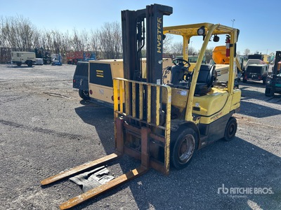 2012 Hyster H6.0 FT 5700 lb Cushion Tire Forklift