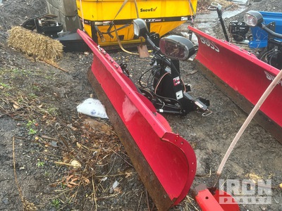 Boss 9 ft 1 Way Snow Plow - Fits Truck