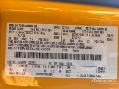 2018 Ford F-150 XL 4x4 Crew Cab Pickup