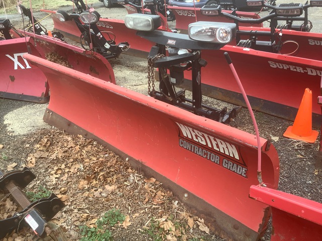 Western 9 ft 1 Way Snow Plow - Fits Truck Western 9 ft 1 Way Snow Plow - Fits Truck