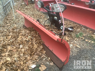 Boss 8 ft 1 Way Snow Plow - Fits Truck