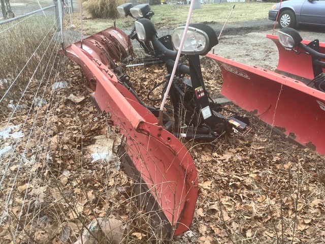 Boss 8 ft 1 Way Snow Plow - Fits Truck