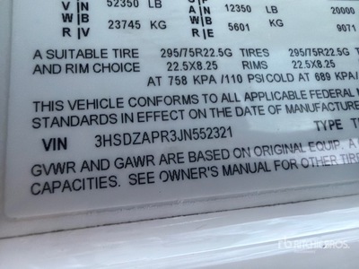 2018 International LT T/A Day Cab Truck Tractor