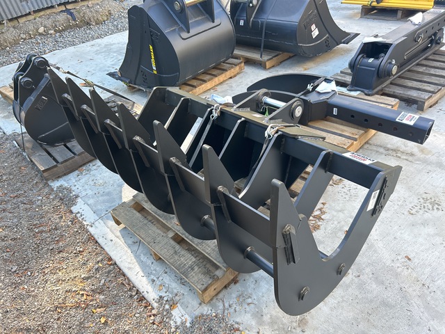 ATTACH2 1600 mm Q/C Excavator Rake - Fits 6 - 9 ton (Unused)
