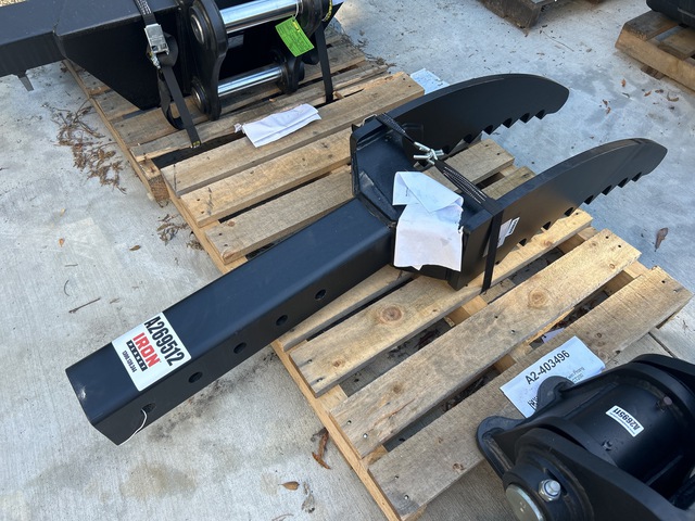 ATTACH2 Twin Prong Excavator Fork - Fits CT200 Chubb Thumb (Unused)