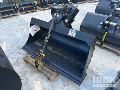 1550 mm Q/C Hydraulic Tilting K-400028 - KGA-TBTR060-1500-312-200-50BS - MMD# 1014418 Elite Tilt Bucket to Suit PC78-PC88 - 1500MM Wide Excavator Bucket - Fits Komatsu PC78-PC88 (Unused)