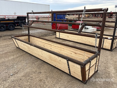12 ft x 3 ft feed bunk (Unused)