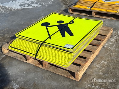 Quantity of Construction Signs