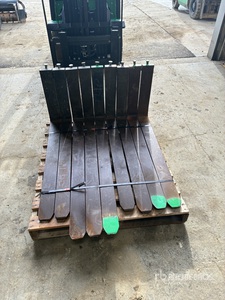 Quantity of 9 Forks - Fits Forklift