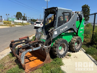 2018 John Deere 314G Mini pala