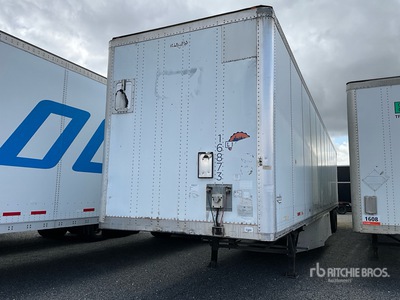 2008 Wabash 53 ft x 102 in T/A Van Trailer