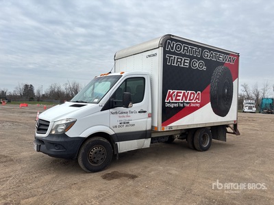 2017 Mercedes-Benz Sprinter 3500 4x2 Gesloten vrachtwagen