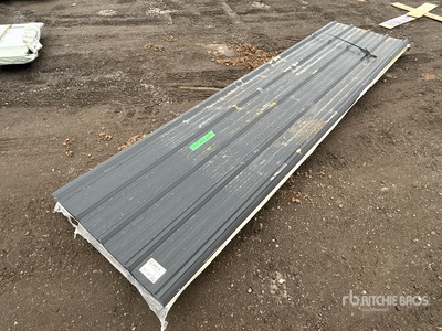 Quantity of (100) 2026 12 ft x 3 ft Galvalume Steel Sheets 産業関連 - その他 (Unused)