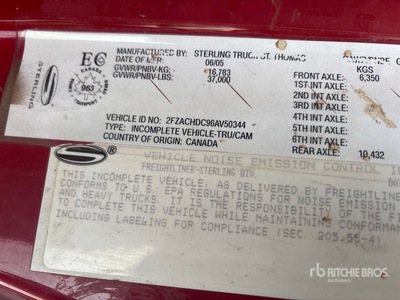 2006 Sterling Acterra 2-Achs Kipper-Lkw