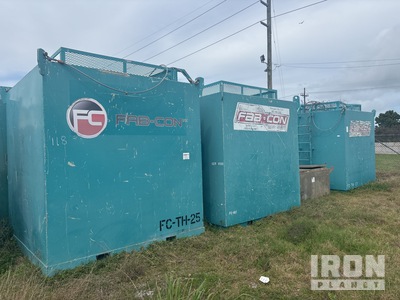 Quantity of (7) 8 ft x 8 ft Aluminum Toolhouse Tool Storage