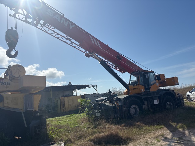2011 Sany SRC865XL 65 ton 4x4 Rough Terrain Crane (Inoperable)