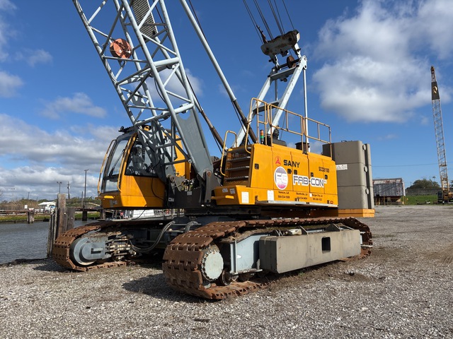 2012 Sany SCC8100 100 t Lattice-Boom Crawler Crane 2012 Sany SCC8100 100 t Lattice-Boom Crawler Crane