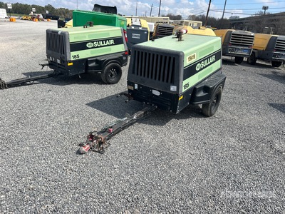 2019 Sullair XAS185 185 cfm コンプレッサー