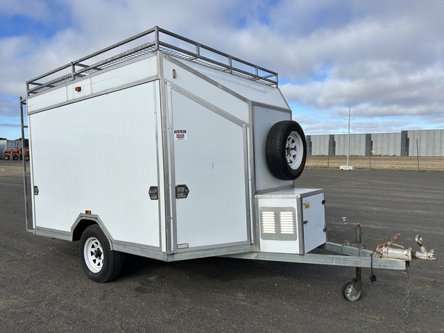 2011 ECOUO TRAILER 3.1 m S/A Mobile Kitchen Enclosed Trailer