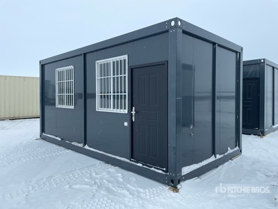 20 ft x 10 ft Skid-Mounted Mobilne biuro (Unused)