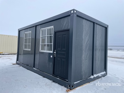 20 ft x 10 ft Skid-Mounted Mobilne biuro (Unused)