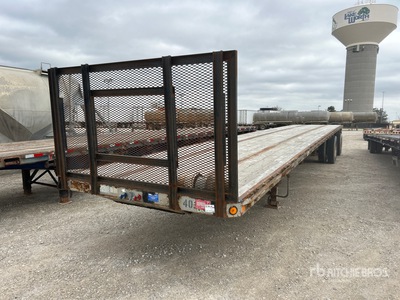 2005 Lufkin FL11 48 ft T/A Spread Axle Remolque caja abierta