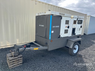 2017 Atlas Copco QAS70 70 kVA Mobile Generator Set