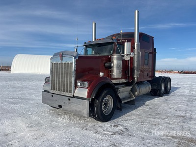 2018 Kenworth W900 6x4 T/A Sleeper Truck Tractor