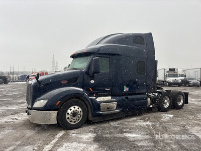 2019 Peterbilt 579 6x4 Cabeza Tractora Cabina Dormitorio