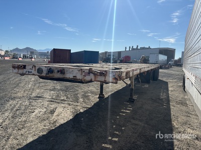 1970 Fruehauf 45 ft T/A Flatbed Trailer