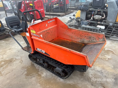 2011 Kubota KC70 Mini Crawler Carrier