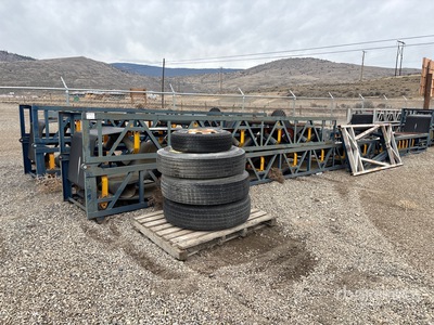 Quantity Of 2 36 in x 60 ft Portable Radial Stacking Conveyor