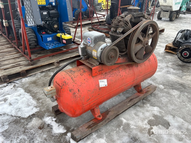 Gal Ratchie DeVilbiss Electric 60 gal Air Compressor | Ritchie Bros. Auctioneers