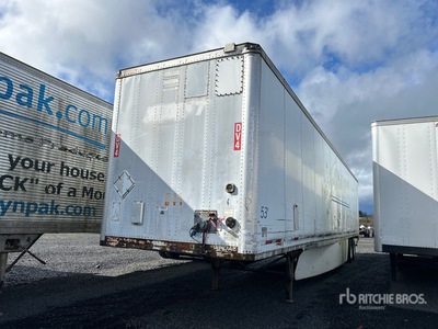 2000 Wabash 53 ft Sliding T/A Semi-remorque fourgon