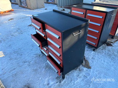 2025 10D 3 ft 10-Drawer Tool Cabinet (Unused)
