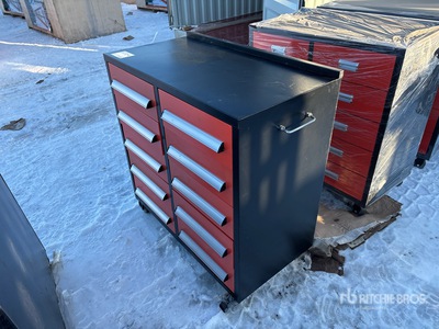 2025 10D 3 ft 10-Drawer Tool Cabinet (Unused)