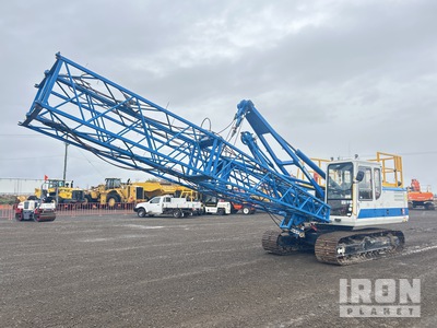 2007 Enteco 8018 18 ton Lattice-Boom Crawler Crane