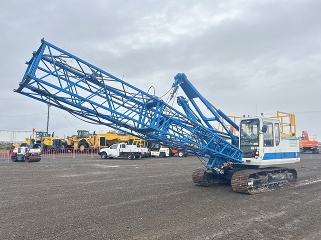 2007 Enteco 8018 18 ton Lattice-Boom Crawler Crane