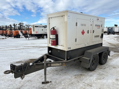 2017 Generac MMG75CAN 58 kW Mobile Generatore