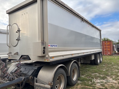 2023 Tefco 9.1 m Bogie/A Remolque banera