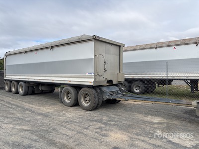 2022 Tefco 9.9 m 5/Axle Dog Drawbar Remolque banera