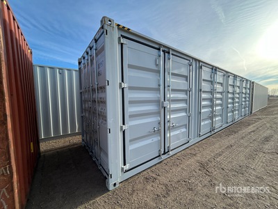 2026 40 ft High Cube Multi-Door 40 ft One-Way High Cube Multi-Door Storage Container