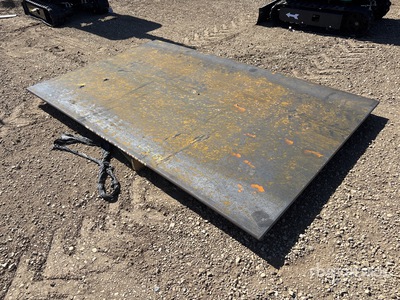 AGT 5 ft x 8 ft (0.75 in Thick) Steel Plates (Unused)