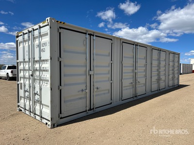 2025 40 ft One-Way High Cube Multi-Door Contenedor de almacenamiento