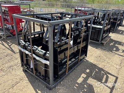 Quantity of (10) 2026 Mower King SSCPF48-4400 48 in Skid Steer Forks (Unused)